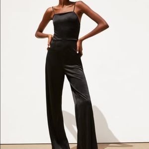 Satin Jumpsuit NWT